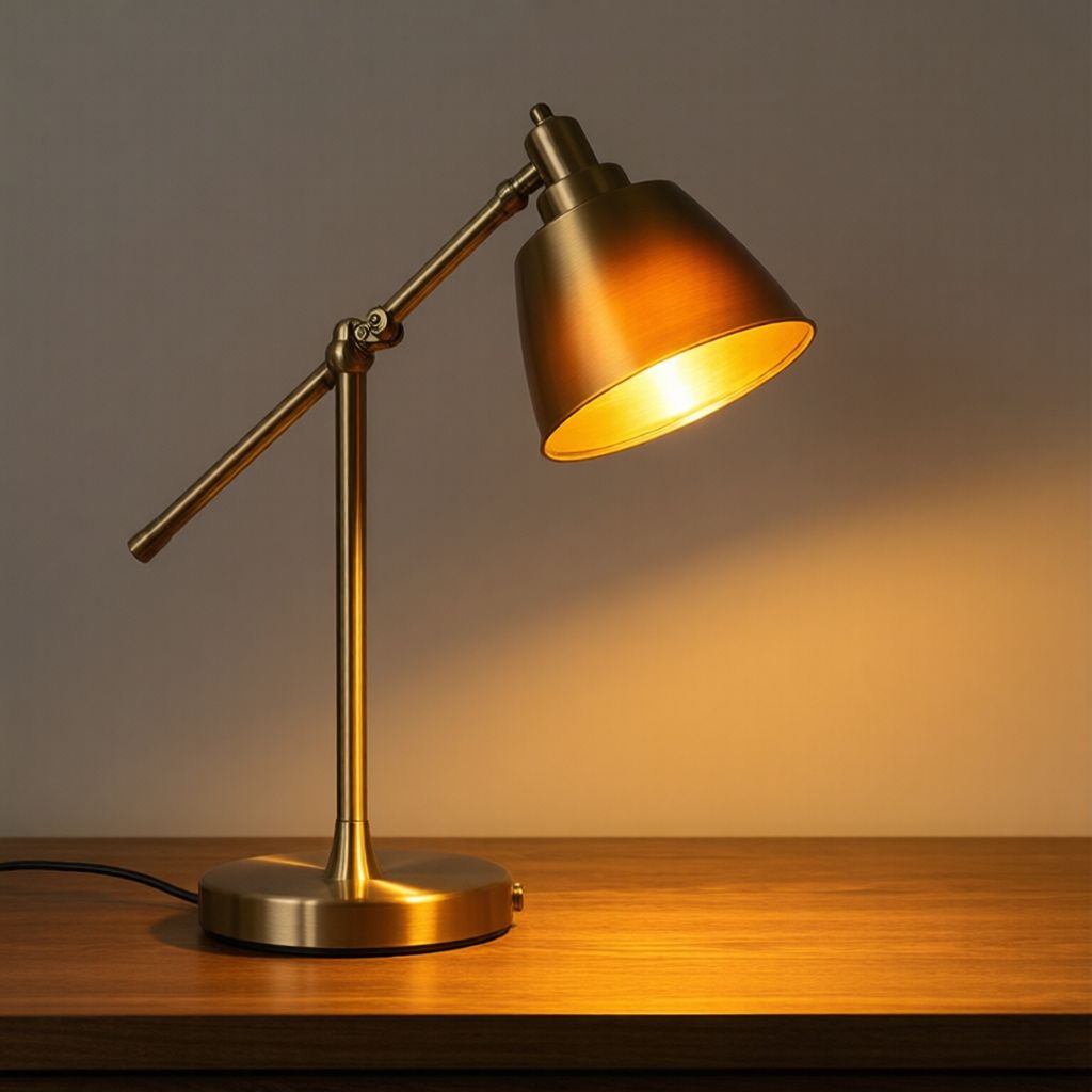Amber stolní lampa